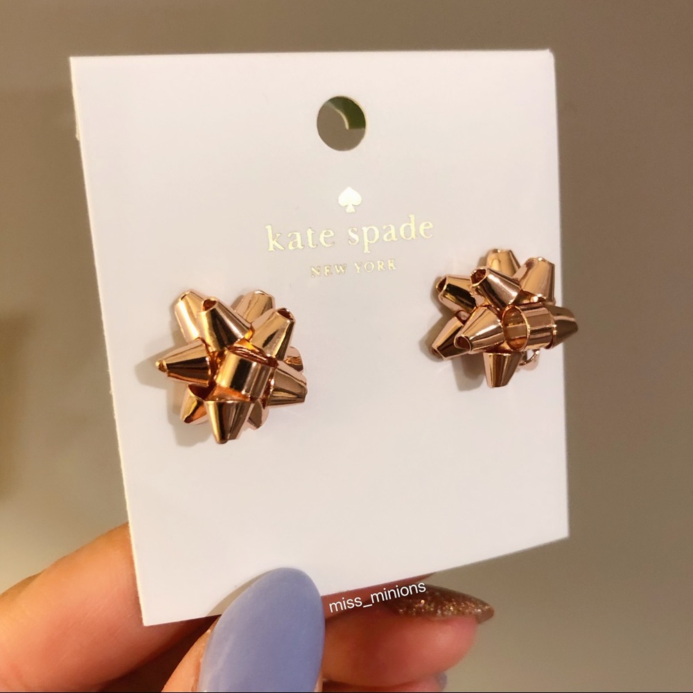 Kate Spade Gift Bow Earrings - Picture 3 of 4